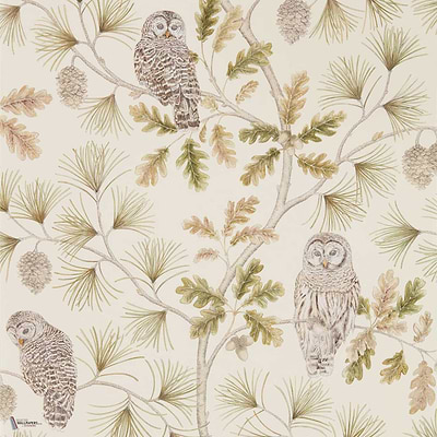 Owlswick Tapete in Briarwood van Sanderson