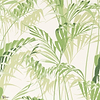 Palm House wallpaper in Green van Sanderson