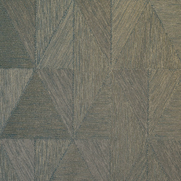 Parangon wallpaper in Emeraude by Casamance