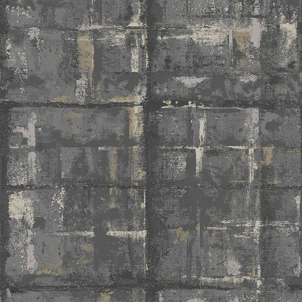 Patina wallpaper in Jet van 1838 wallcoverings