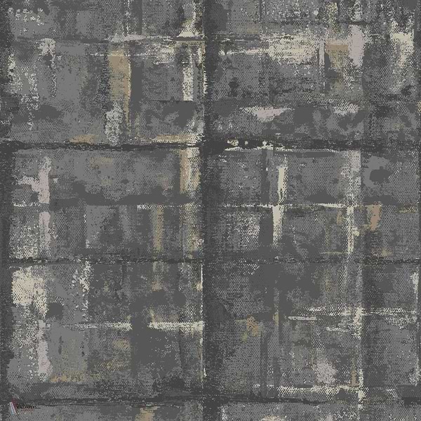 Patina wallpaper in Jet van 1838 wallcoverings