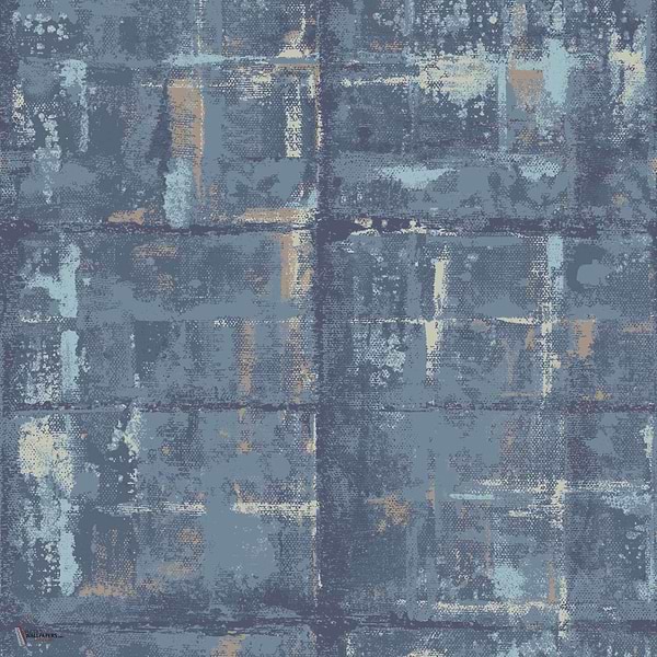 Patina wallpaper in Lagoon van 1838 wallcoverings