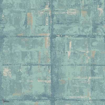 Patina wallpaper in Seafoam van 1838 wallcoverings