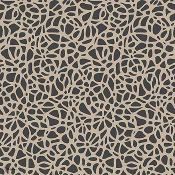 Pebble wallpaper in Jet van 1838 wallcoverings