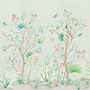 Peonies wallpaper in Aloe by Coordonne