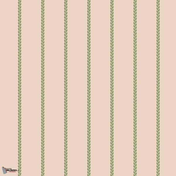 Petal Stripe wallpaper van Farrow & Ball