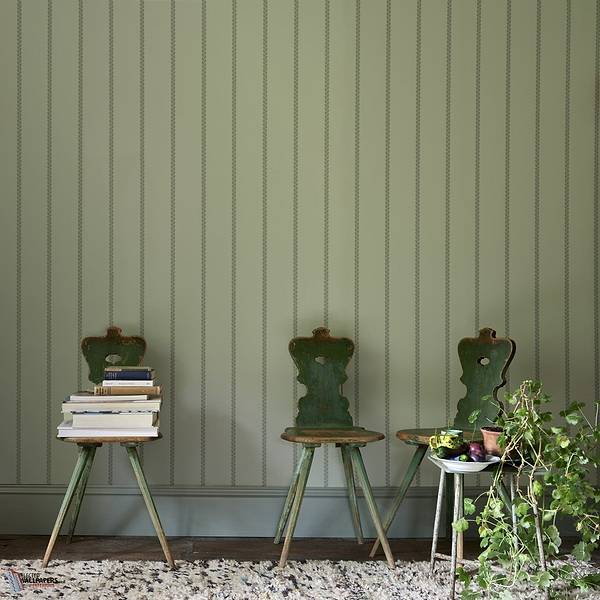Petal Stripe wallpaper van Farrow & Ball
