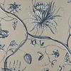 Phaedra wallpaper in Prussian Blue van Zoffany