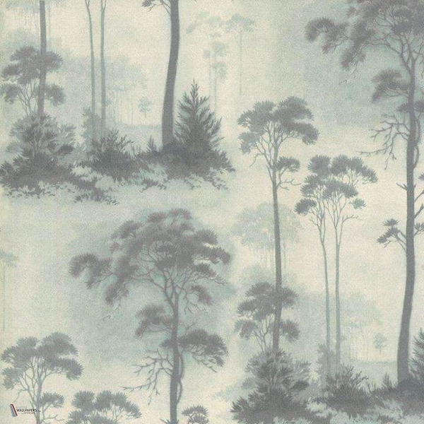 Prior Park Tapete in Duck Egg van 1838 wallcoverings