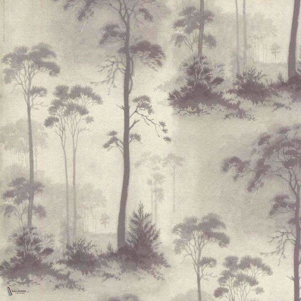Prior Park Tapete in Grey van 1838 wallcoverings