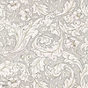 Pure Bachelors Button wallpaper in Stone/Linen van Morris & Co