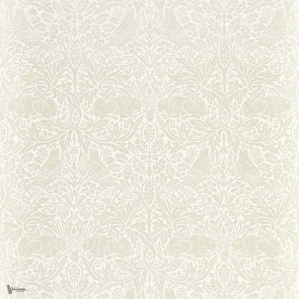Pure Brer Rabbit wallpaper in White Clover van Morris & Co