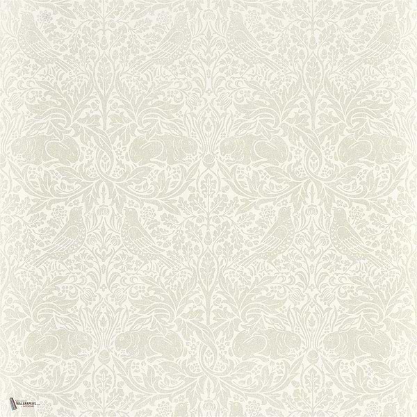 Pure Brer Rabbit wallpaper in White Clover van Morris & Co