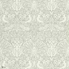 Pure Dove & Rose wallpaper in Grey Blue van Morris & Co