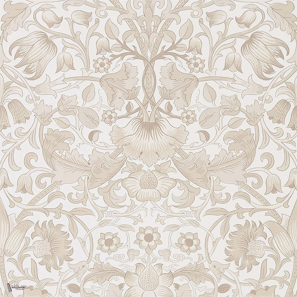 Pure Lodden Tapete in Ivory/Linen van Morris & Co