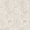 Pure Poppy Tapete in Cream/Gold van Morris & Co
