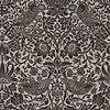 Pure Strawberry Thief wallpaper in Gilver/Graphite van Morris & Co