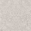 Pure Strawberry Thief wallpaper in Silver/Stone van Morris & Co