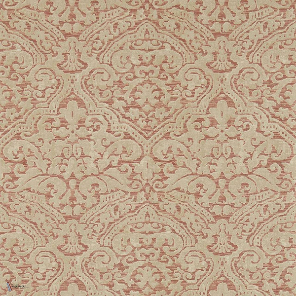 Renaissance Damask Tapete in Russet van Zoffany