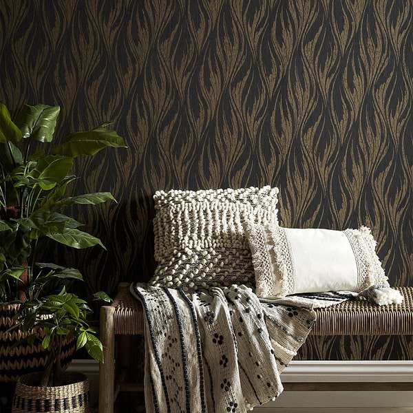 Ripple Tapete in Bracken von 1838 wallcoverings