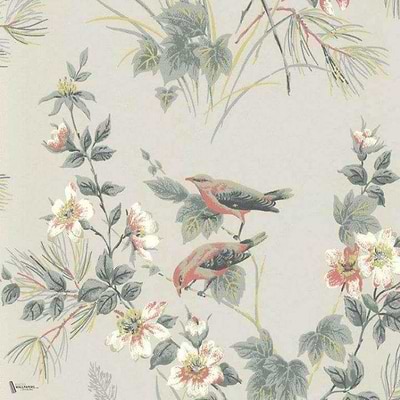 Rosemore Tapete in Grey van 1838 wallcoverings