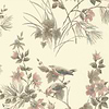 Rosemore Tapete in Natural van 1838 wallcoverings