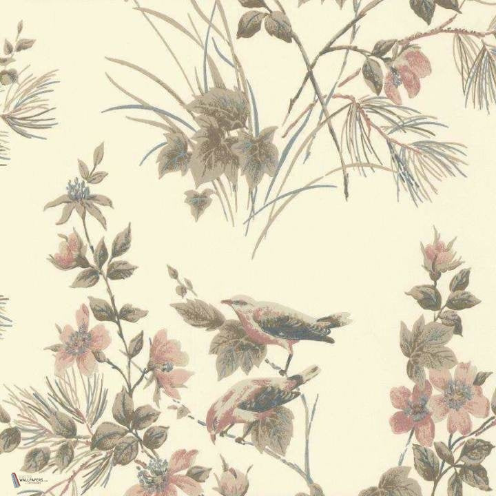 Rosemore Tapete in Natural van 1838 wallcoverings