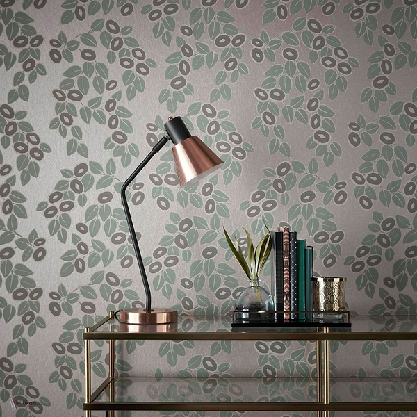 Rosetta wallpaper van 1838 wallcoverings