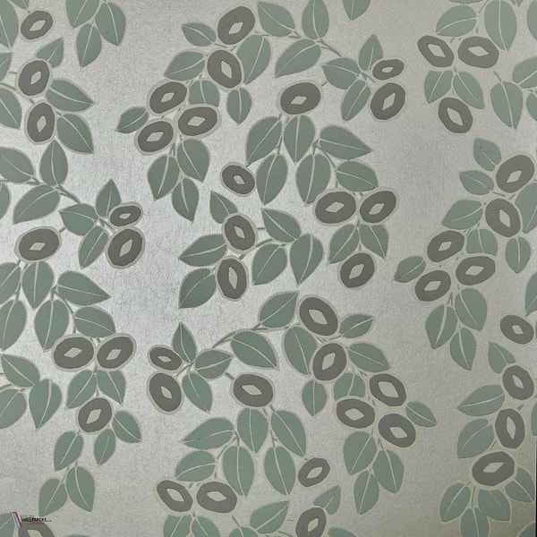 Rosetta wallpaper in Neo Mint van 1838 wallcoverings