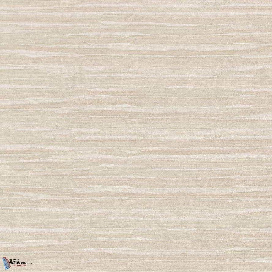 Shiru wallpaper in Linen van Texam