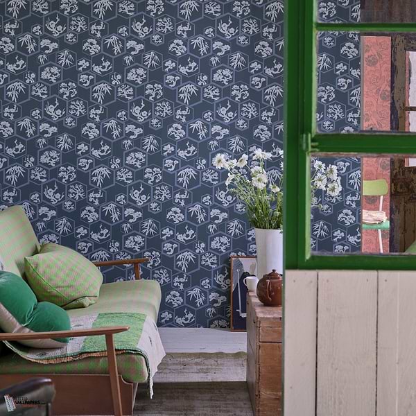 Shouchikubai wallpaper van Farrow & Ball