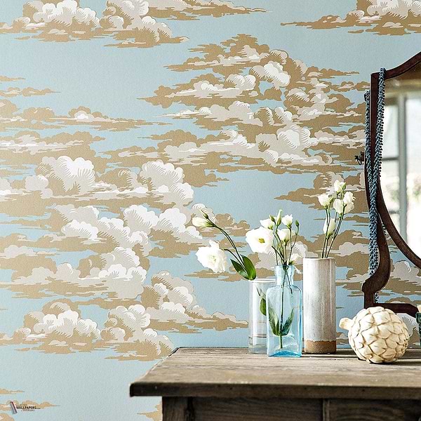 Silvi Clouds Tapete van Sanderson
