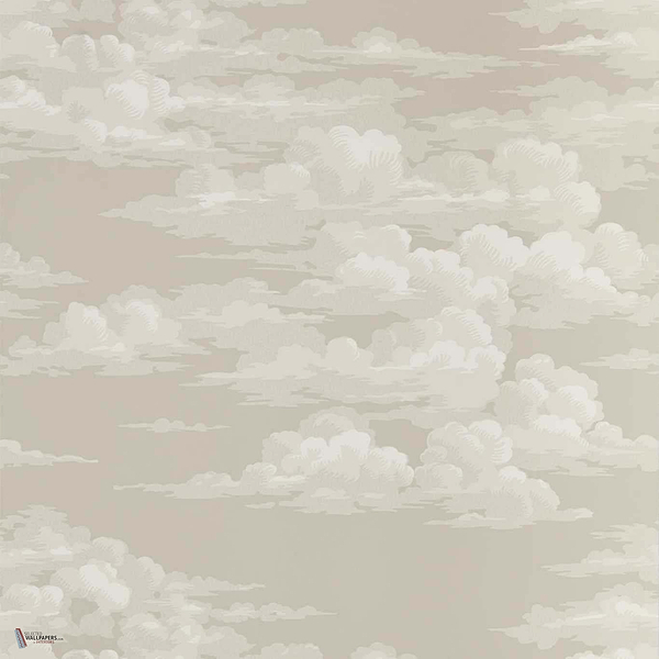 Silvi Clouds Tapete in Cloud van Sanderson