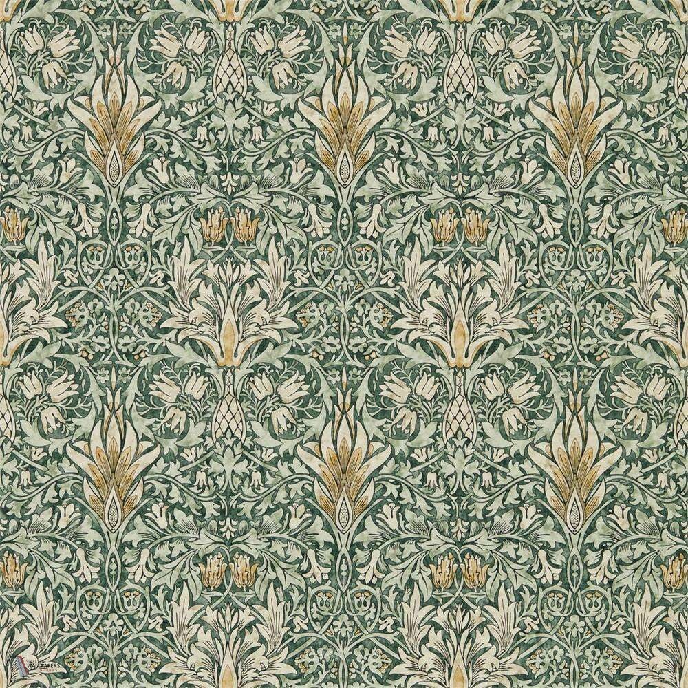 Snakeshead Tapete in Forrest/Thyme van Morris & Co