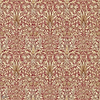 Snakeshead Tapete in Madder/Gold van Morris & Co