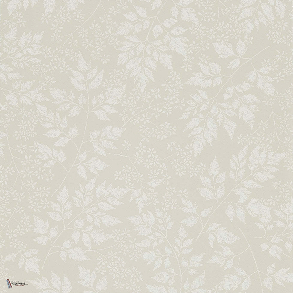 Spring Leaves wallpaper in Barley van Sanderson