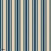 Tented Stripe wallpaper in Extra Blue van Farrow & Ball