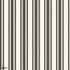 Tented Stripe wallpaper in Off Black van Farrow & Ball