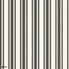 Tented Stripe wallpaper in Off Black van Farrow & Ball