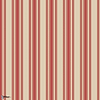 Tented Stripe wallpaper in Red van Farrow & Ball