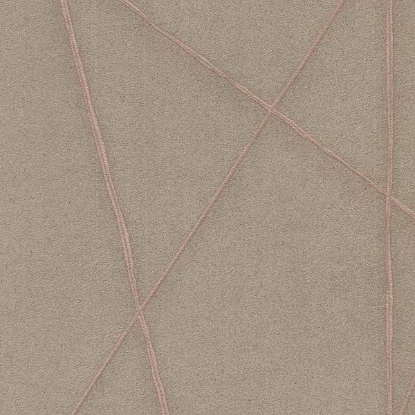 Entanglement Tapete-Texam-Brown-Meter (M1)-Selected Wallpapers & Interiors