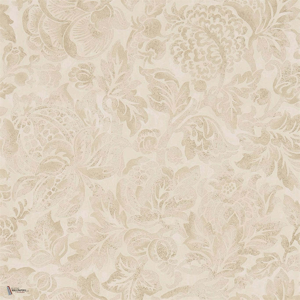 Thackeray wallpaper in Sepia van Sanderson