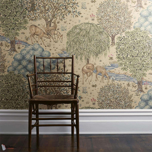 The Brook wallpaper van Morris & Co