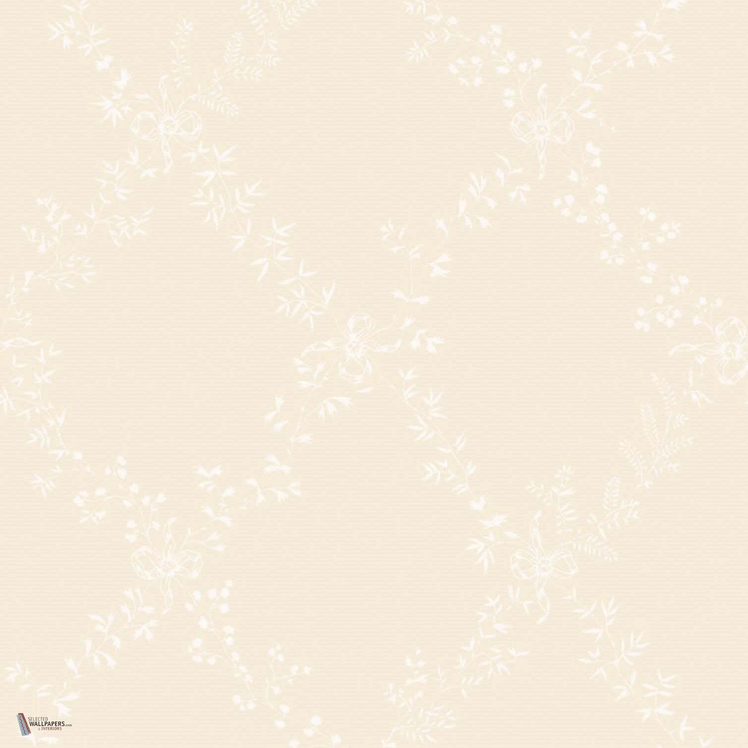 Toile Trellis wallpaper in Calamine van Farrow & Ball