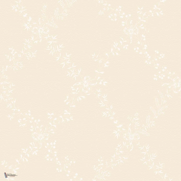 Toile Trellis wallpaper in Calamine van Farrow & Ball
