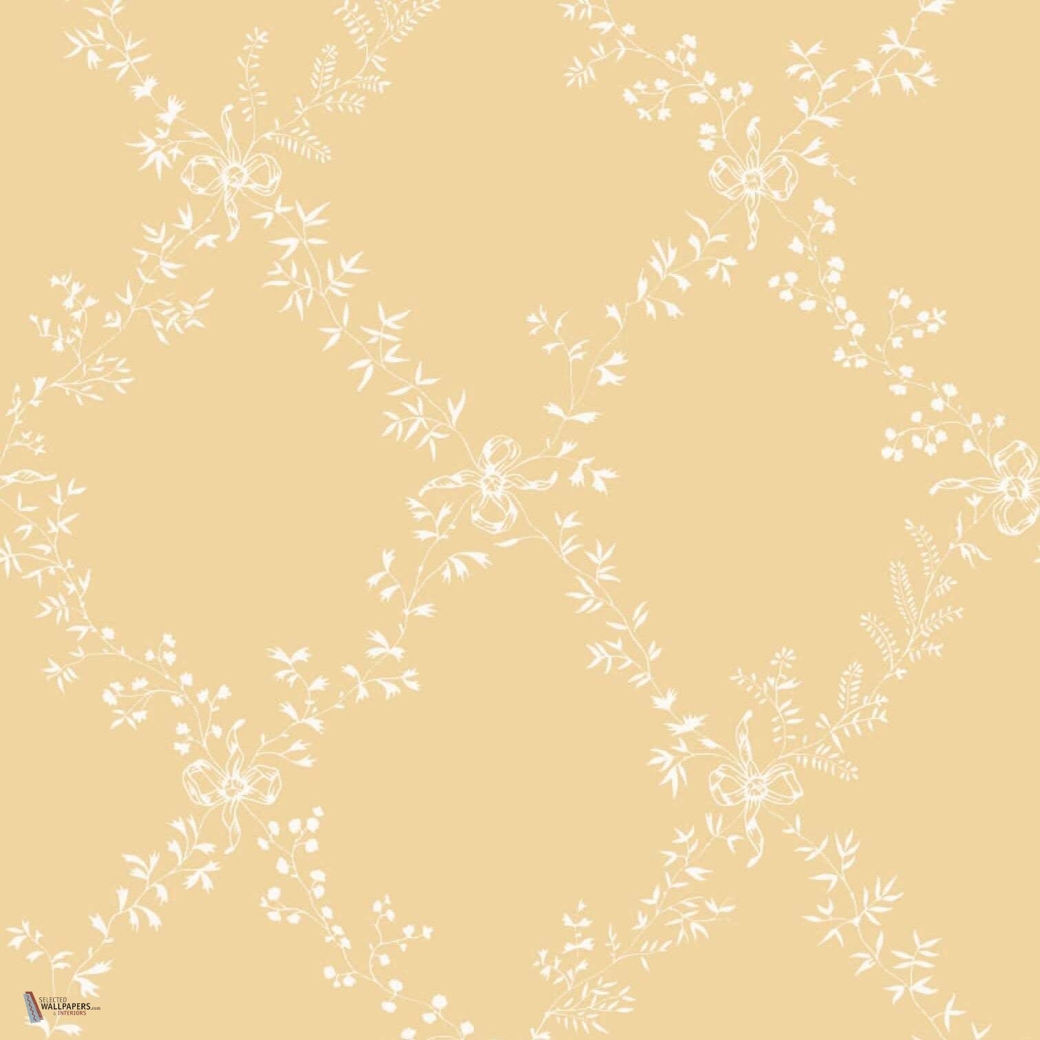 Toile Trellis wallpaper in Dorset Cream van Farrow & Ball