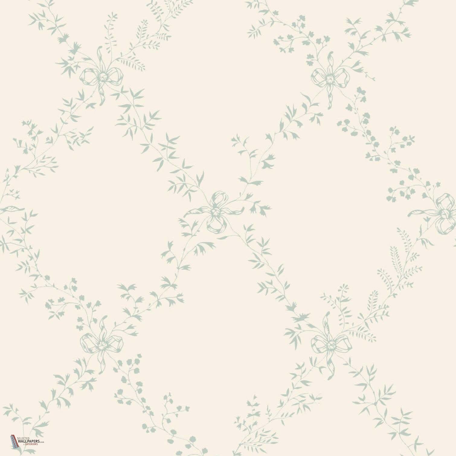 Toile Trellis wallpaper in Teresa's Green van Farrow & Ball