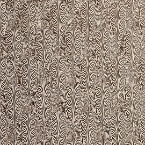 Tourmaline wallpaper in Taupe by Casamance