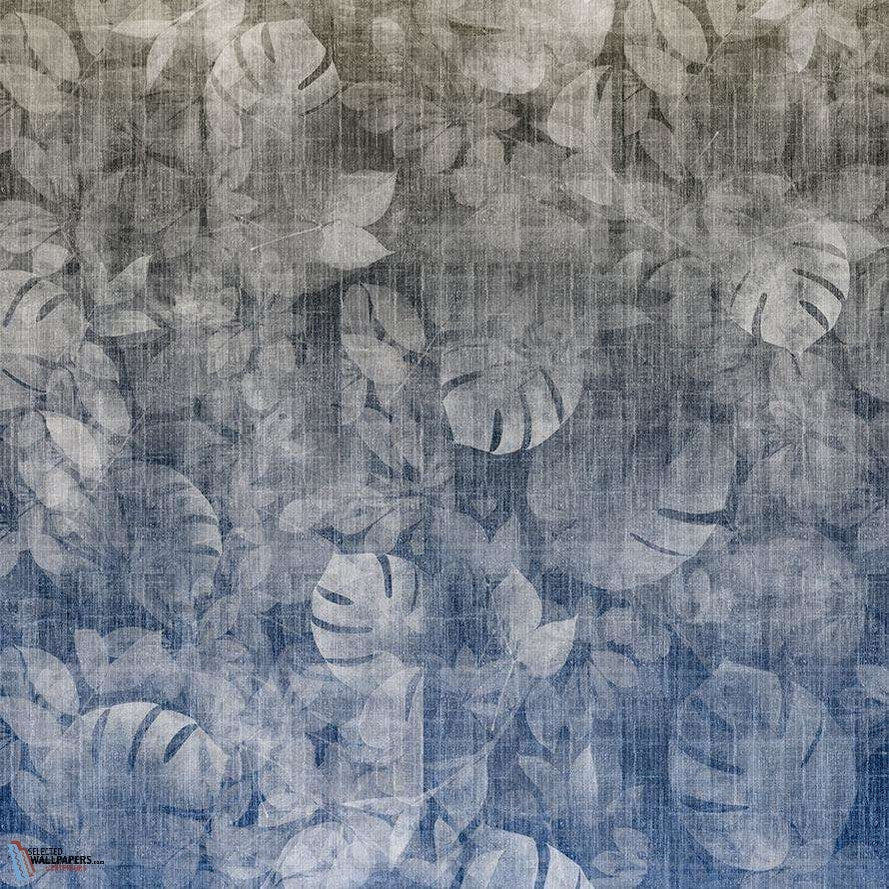 Transition Tropic Tapete in Anthracite/Blue van Texam
