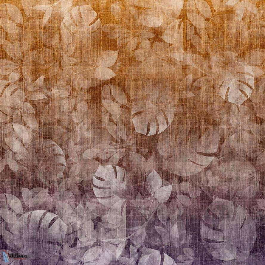 Transition Tropic Tapete in Orange/Purple van Texam